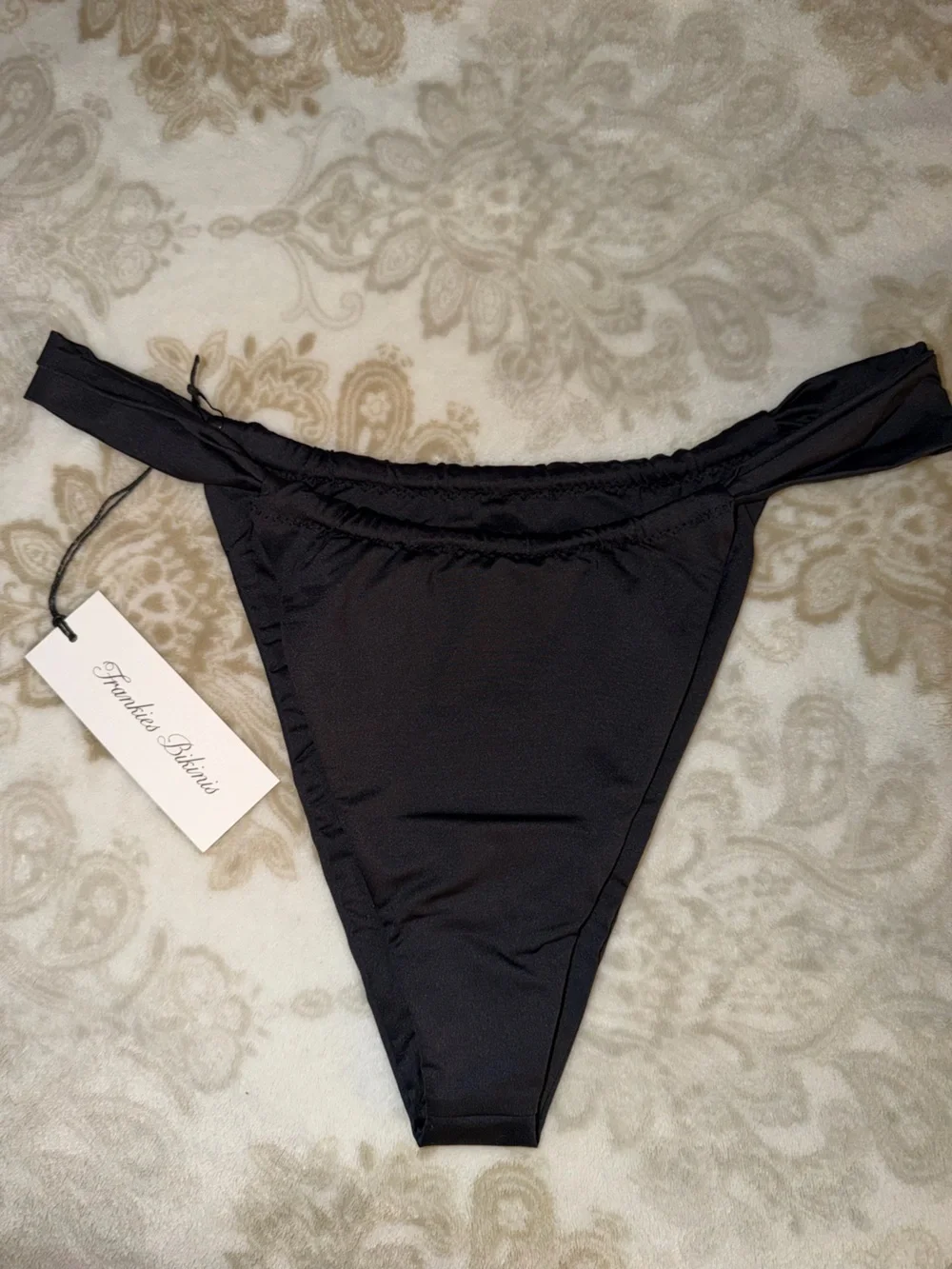 Frankie's Bikinis Beckett Bikini Bottom Black